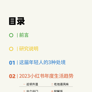 2023小红书年度生活趋势报告