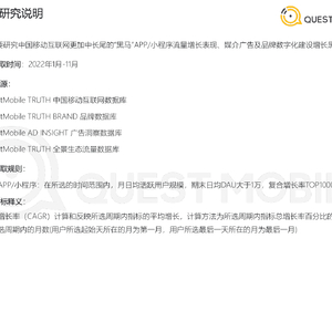 2022中國移動互聯(lián)網(wǎng)“黑馬”盤點(diǎn)報告