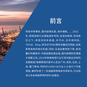 2023跨境电商行业趋势报告