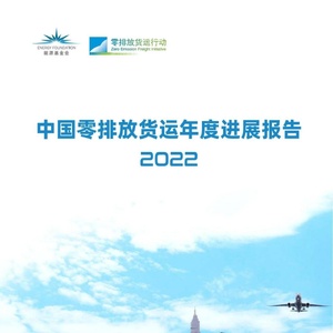 能源基金会：2022年中国零排放货运年度进展报告