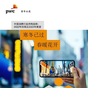 普华永道：中国消费行业并购趋势2022年_回顾及2023年展望