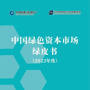 北京绿金院：中国绿色资本市场绿皮书（2022年度）