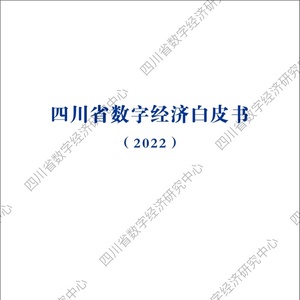 四川省数字经济研究中心：2022年四川省数字经济发展白皮书