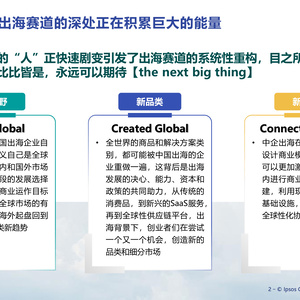 2023出海赛道趋势洞察-新锐消费篇