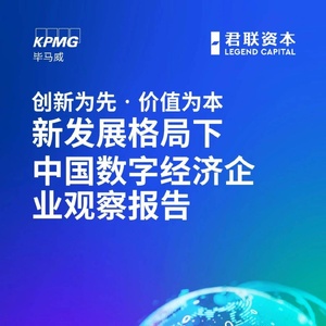 毕马威：创新为先•价值为本-新发展格局下中国数字经济企业观察报告 ...