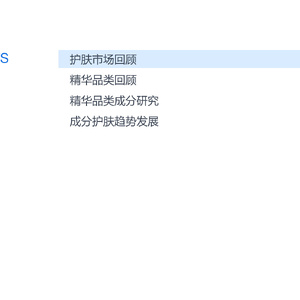2022年精华品类ESG成分护肤专题