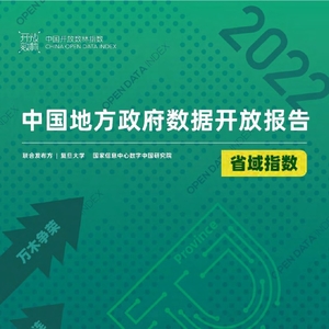 2022中国地方政府数据开放报告