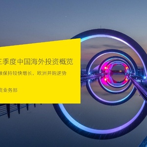 安永：2024年前三季度中國海外投資概覽：對外直接投資繼續(xù)保持較快增長，歐洲并購逆勢 ...