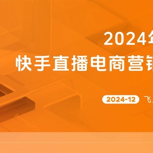 2024年11月快手直播電商營(yíng)銷月報(bào)