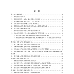 2024-2025年中國企業(yè)出海人力資源挑戰(zhàn)白皮書