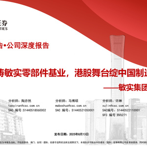 2025年敏實(shí)集團(tuán)深度研究報(bào)告