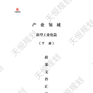 2025年新型工業(yè)化政策匯編
