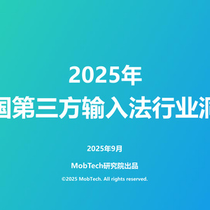 2025年中國第三方輸入法行業(yè)洞察