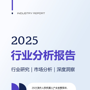 2025年人形機(jī)器人產(chǎn)業(yè)研究報(bào)告