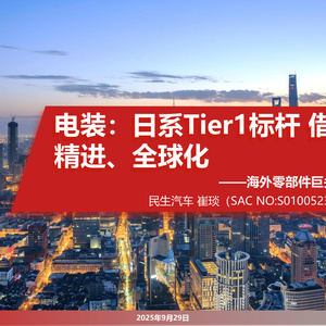 2025年汽車海外零部件巨頭研究報(bào)告