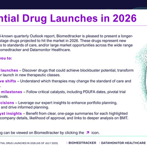 2026年潛在關(guān)鍵新藥上市預(yù)測報告