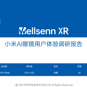 2025年小米AI眼鏡用戶體驗報告