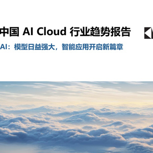 2025年中國(guó)AI Cloud行業(yè)趨勢(shì)報(bào)告