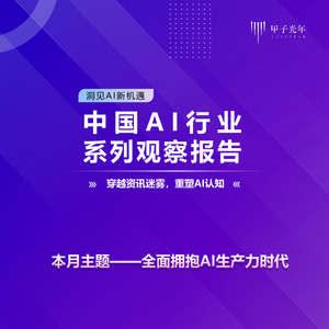 2025年中國AI行業(yè)系列觀察報告