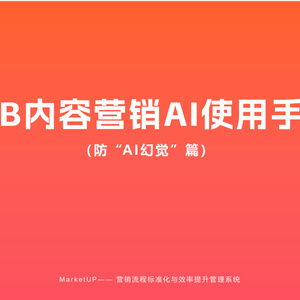 2025年B2B內(nèi)容營銷AI使用手冊