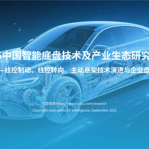 2025年中國智能底盤技術(shù)及產(chǎn)業(yè)生態(tài)研究報告