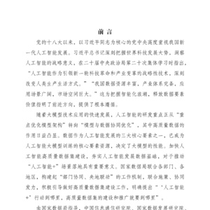 2025年中国高质量数据集建设指引