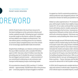 2025年欧洲汽车行业袖珍指南