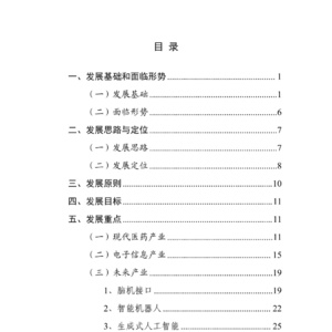2025-2035年山东历下经济开发区产业发展规划