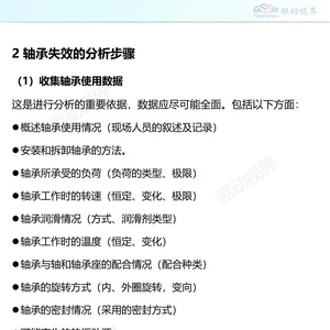 2025年滚动轴承失效分析报告