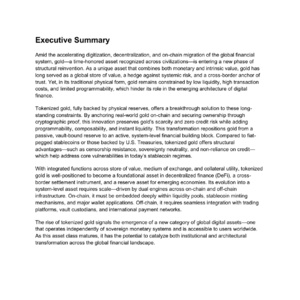 2025年新金融范式下黄金代币发展洞察报告