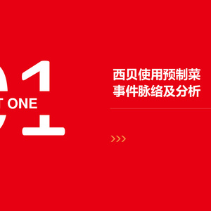 2025年西贝预制菜事件分析报告