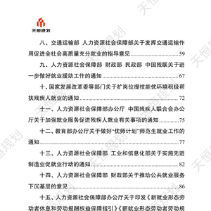 2025年公共服务领域就业创业政策汇编