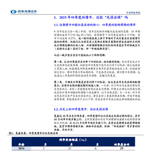 2025年四季度债市趋势展望报告